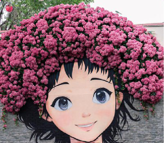 确山墙体彩绘-网红墙打卡