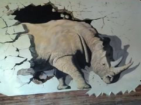 确山在墙绘中，如何绘制3D效果？