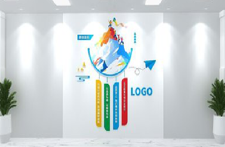 确山公司企业形象墙的工艺材料有哪些？